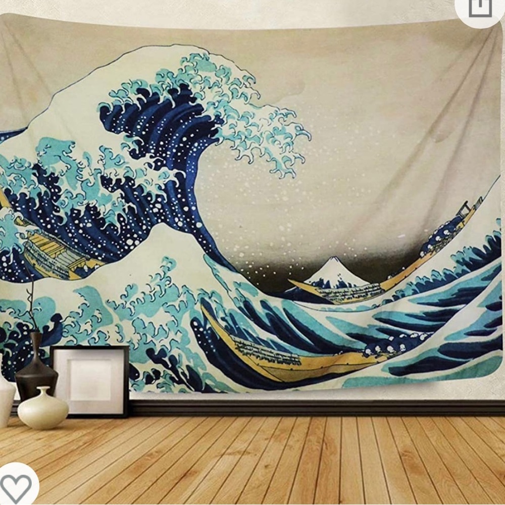 Wall Tapestry great wave of Kanagawa